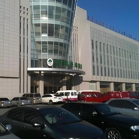 Greentree Inn Tianjin Wuqing Distric Bohai Market Exteriör bild