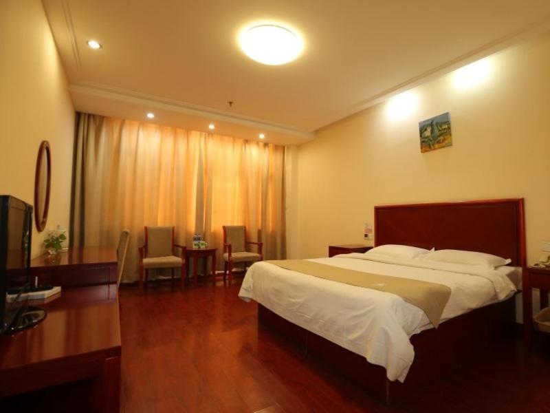 Greentree Inn Tianjin Wuqing Distric Bohai Market Exteriör bild