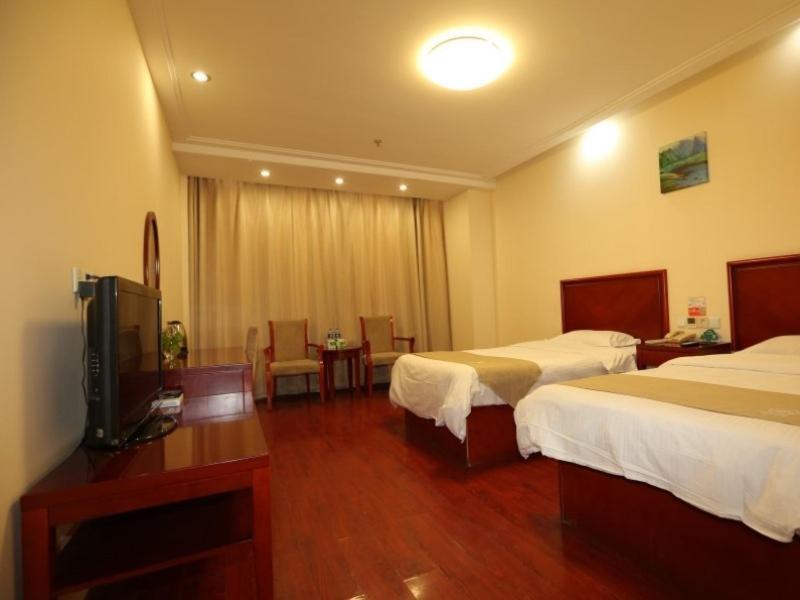 Greentree Inn Tianjin Wuqing Distric Bohai Market Exteriör bild