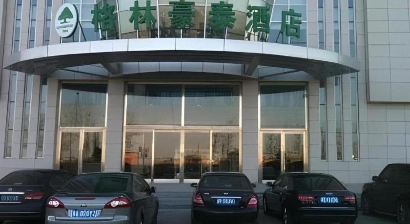 Greentree Inn Tianjin Wuqing Distric Bohai Market Exteriör bild