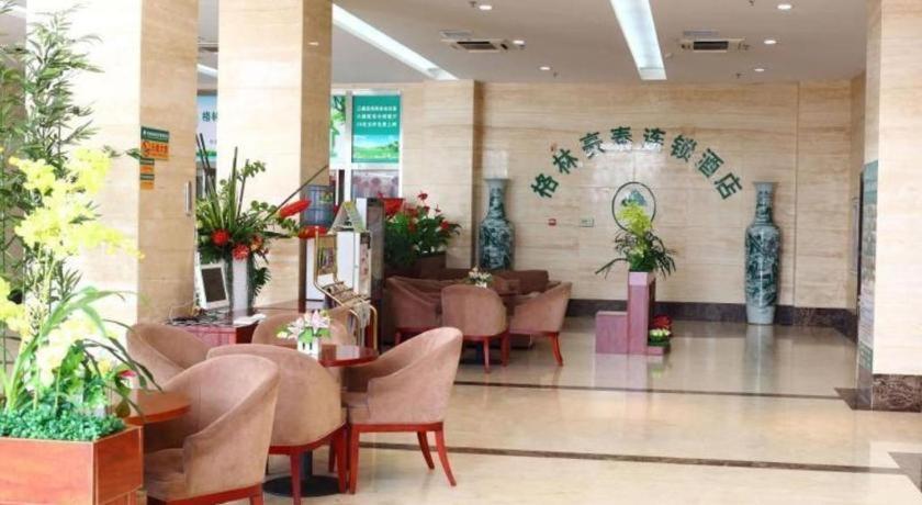 Greentree Inn Tianjin Wuqing Distric Bohai Market Exteriör bild