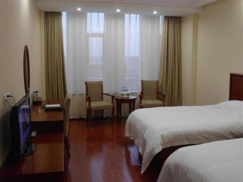 Greentree Inn Tianjin Wuqing Distric Bohai Market Exteriör bild