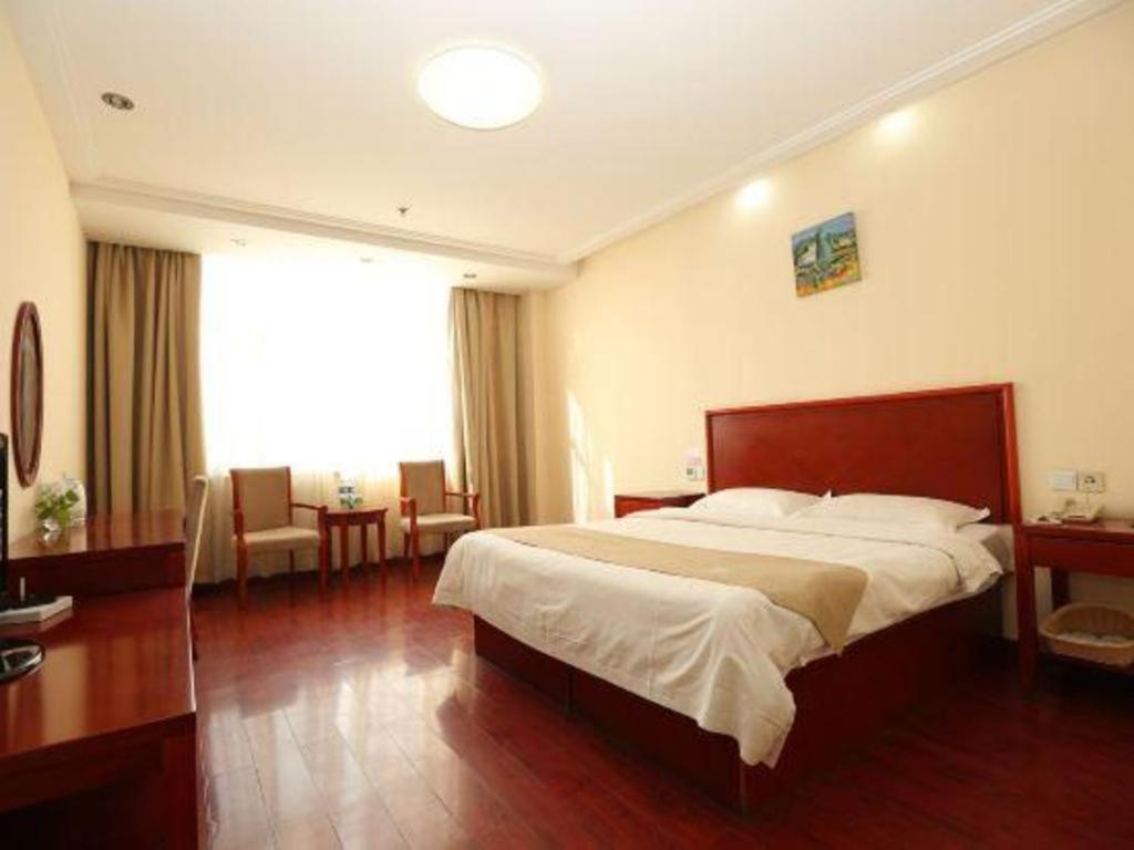 Greentree Inn Tianjin Wuqing Distric Bohai Market Exteriör bild