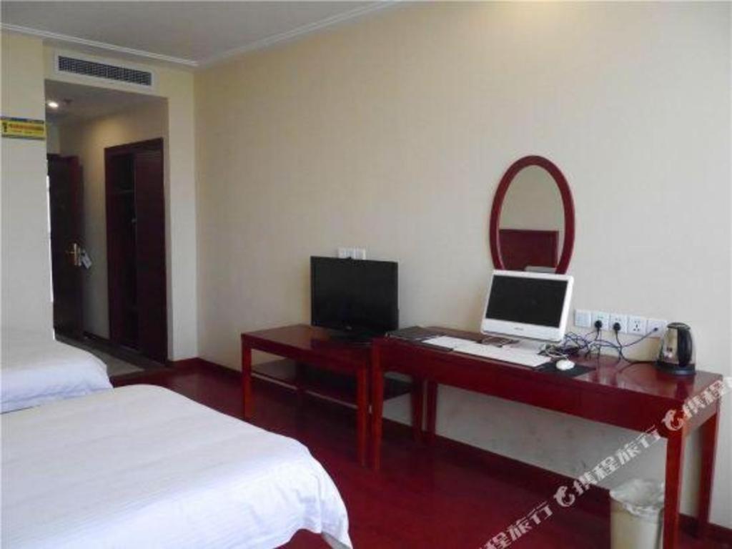 Greentree Inn Tianjin Wuqing Distric Bohai Market Exteriör bild