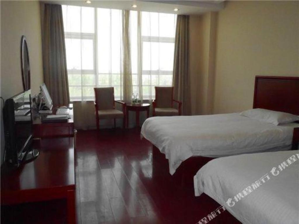 Greentree Inn Tianjin Wuqing Distric Bohai Market Exteriör bild