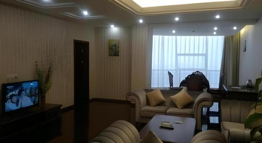 Greentree Inn Tianjin Wuqing Distric Bohai Market Exteriör bild