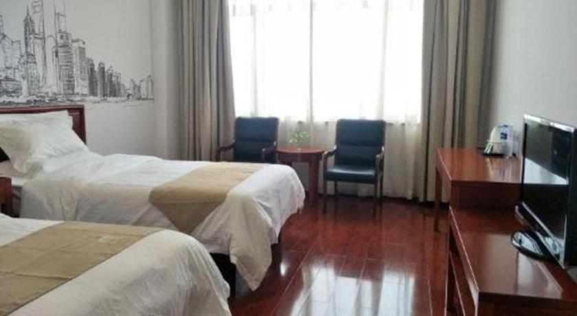 Greentree Inn Tianjin Wuqing Distric Bohai Market Exteriör bild