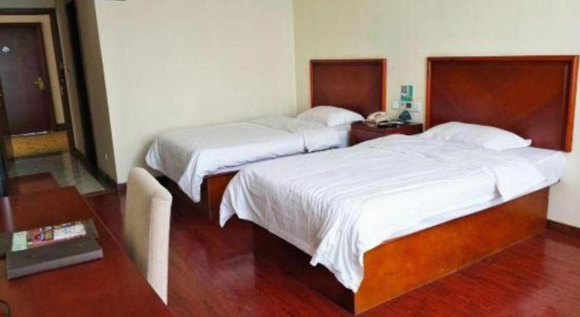 Greentree Inn Tianjin Wuqing Distric Bohai Market Exteriör bild