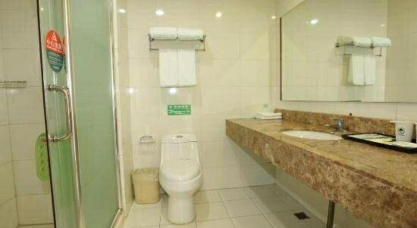 Greentree Inn Tianjin Wuqing Distric Bohai Market Exteriör bild