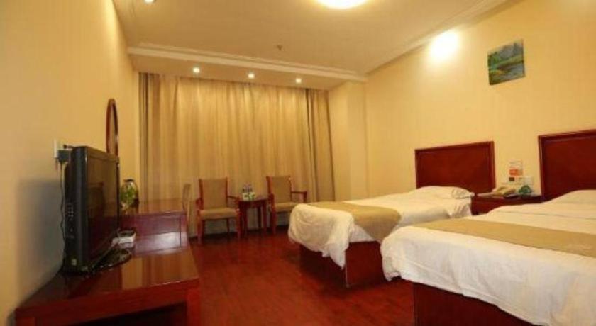Greentree Inn Tianjin Wuqing Distric Bohai Market Exteriör bild