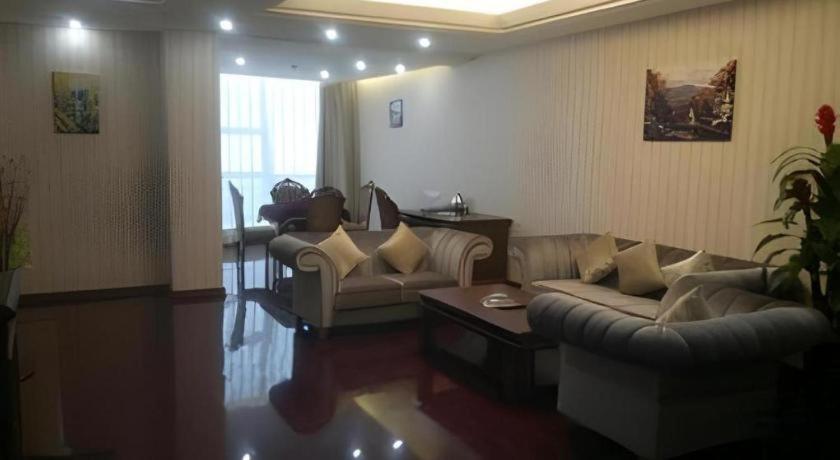 Greentree Inn Tianjin Wuqing Distric Bohai Market Exteriör bild