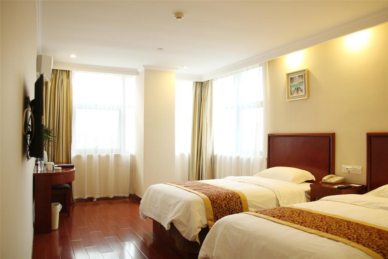 Greentree Inn Tianjin Wuqing Distric Bohai Market Exteriör bild