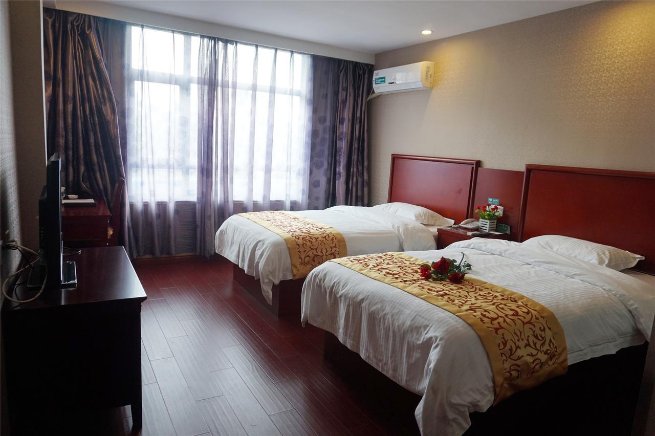 Greentree Inn Tianjin Wuqing Distric Bohai Market Exteriör bild
