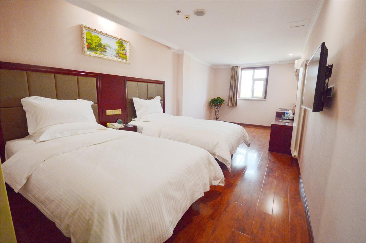 Greentree Inn Tianjin Wuqing Distric Bohai Market Exteriör bild