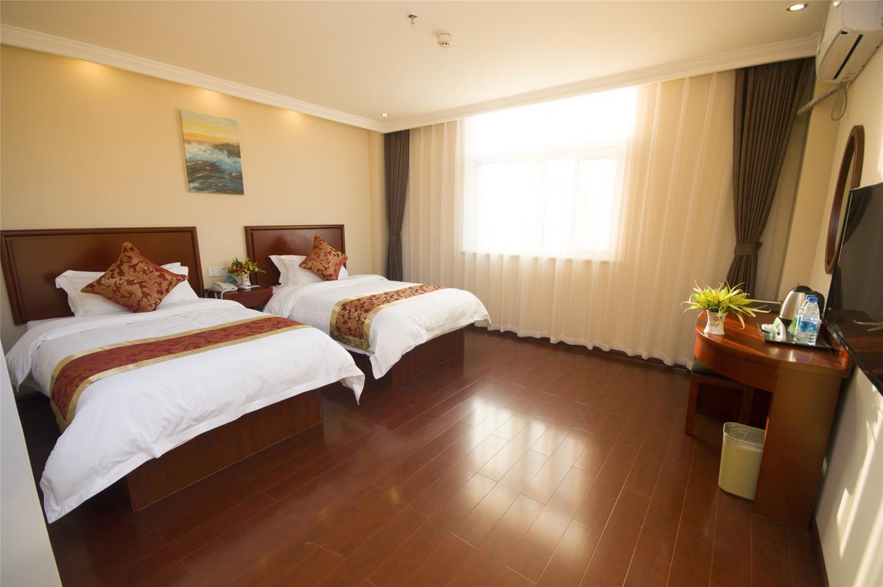 Greentree Inn Tianjin Wuqing Distric Bohai Market Exteriör bild