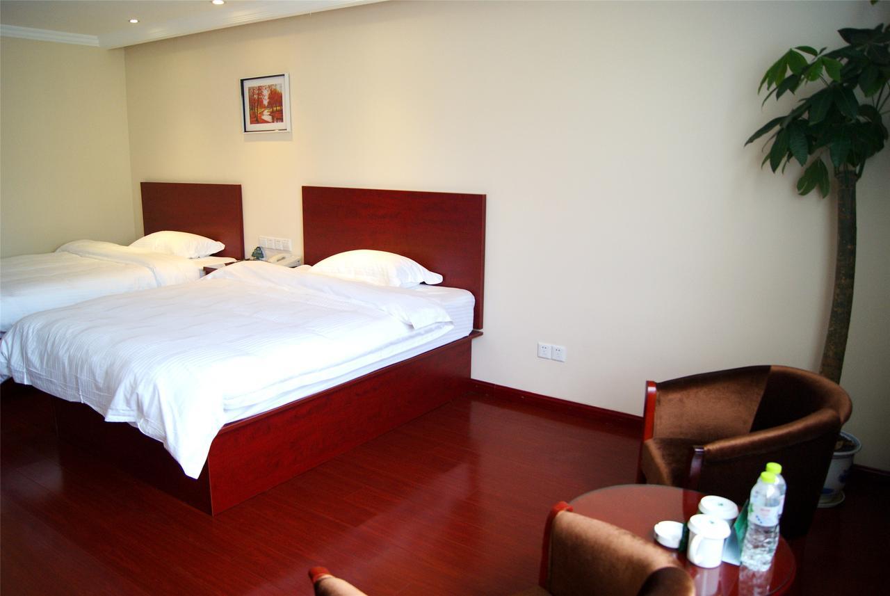 Greentree Inn Tianjin Wuqing Distric Bohai Market Exteriör bild