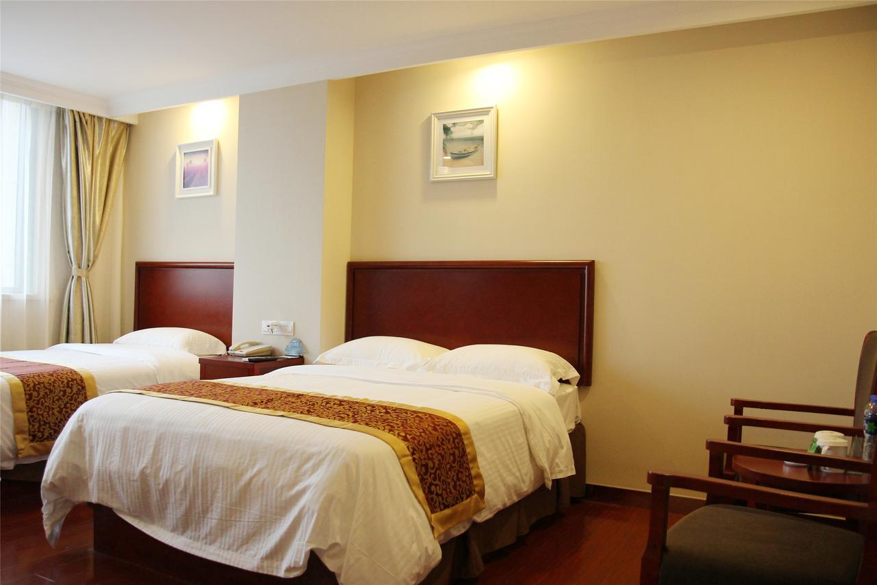 Greentree Inn Tianjin Wuqing Distric Bohai Market Exteriör bild