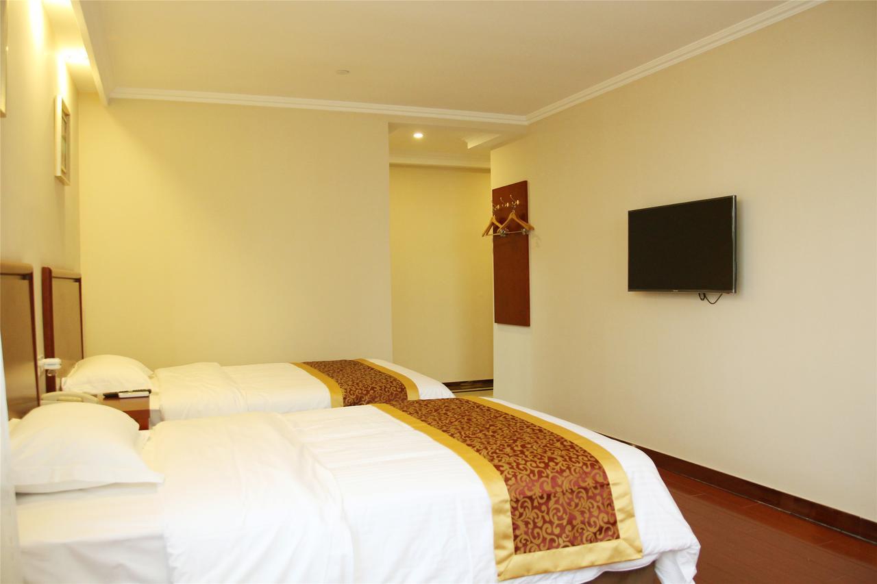 Greentree Inn Tianjin Wuqing Distric Bohai Market Exteriör bild
