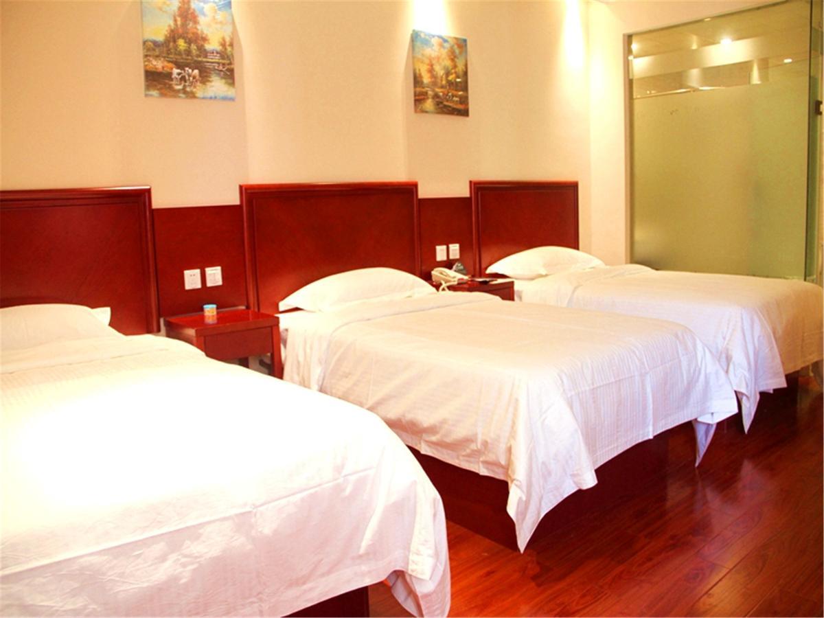 Greentree Inn Tianjin Wuqing Distric Bohai Market Exteriör bild