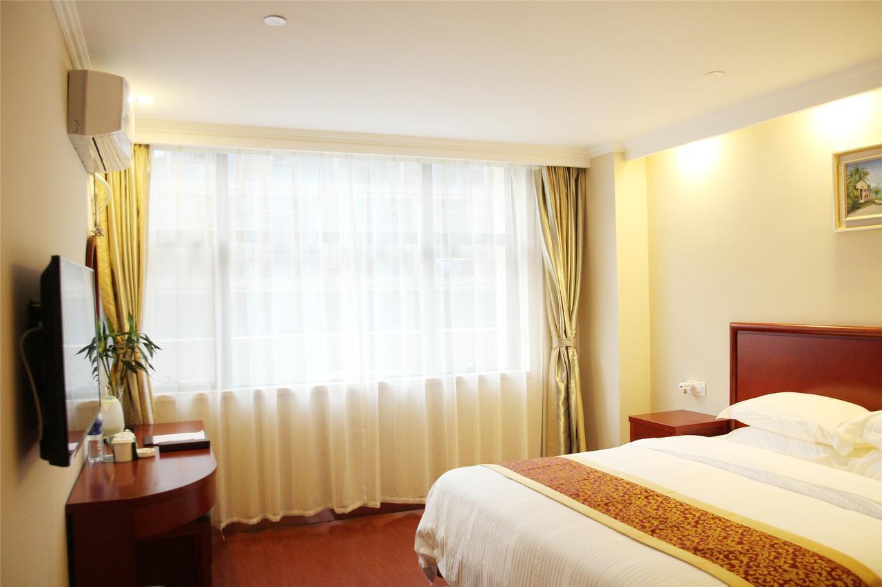 Greentree Inn Tianjin Wuqing Distric Bohai Market Exteriör bild